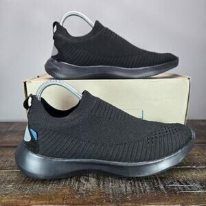 Vessi Everyday Move Slip On Womens Size 9 Waterproof Shoes Sneakers Black